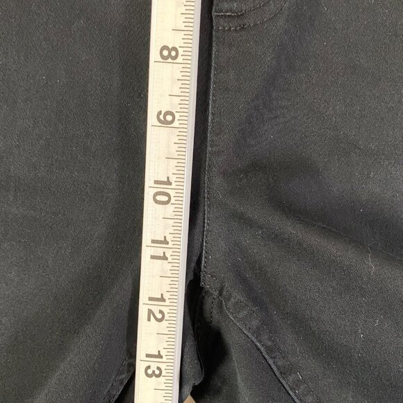 Up! Pull on Jeans Black Straight Leg High Rise Size 12 - Picture 9 of 11